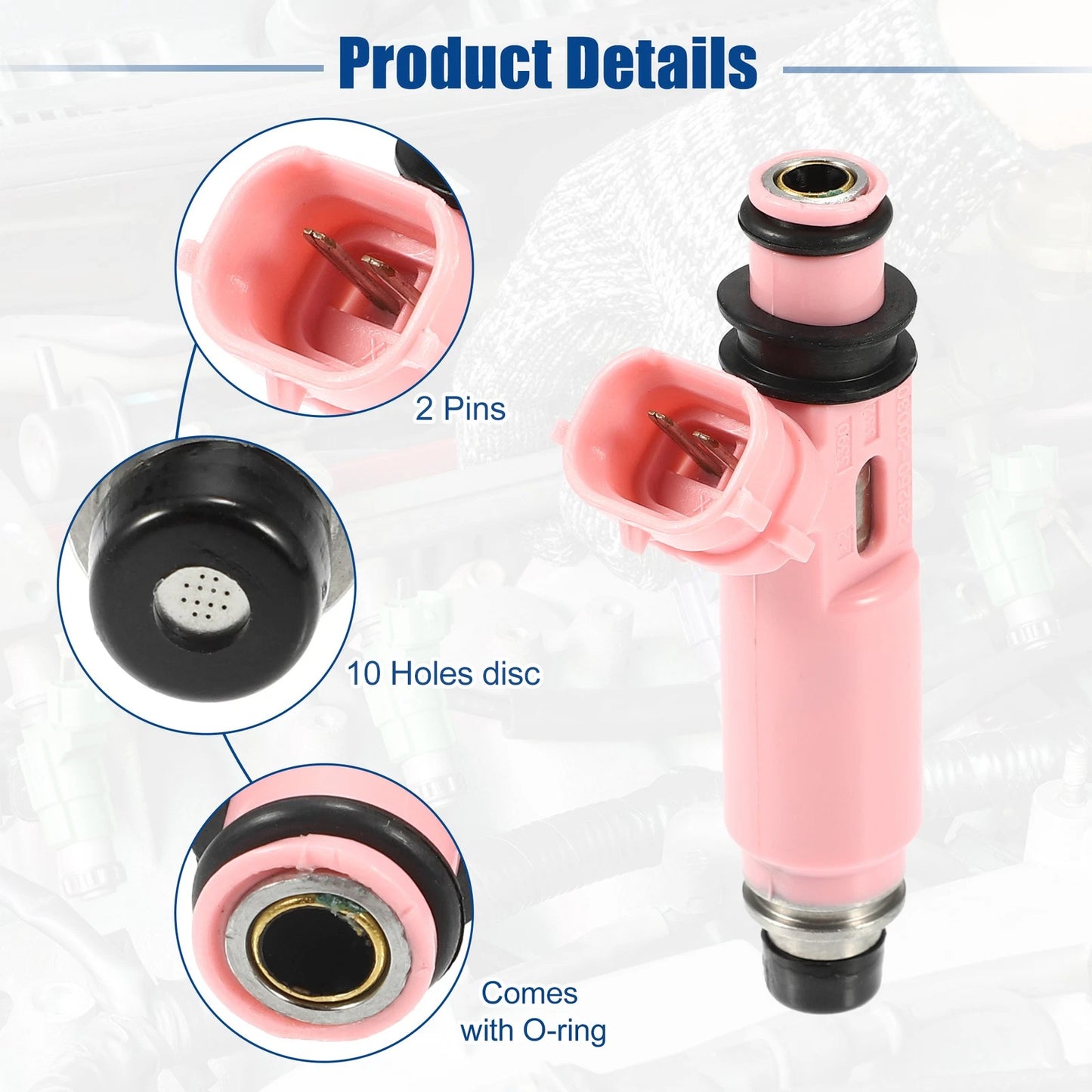Fuel Injector Nozzle for Toyota Camry 3.0L 3.3L (2001-2006) 1 x Piece