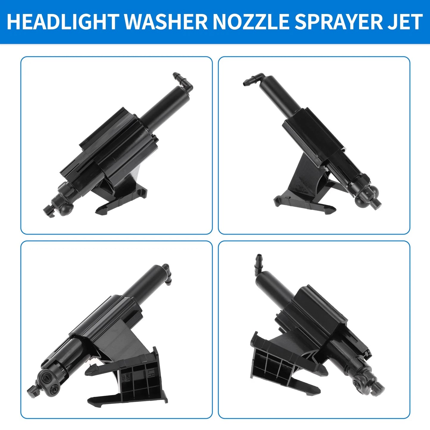 Front Driver Side Headlight Washer Nozzle for Ford Focus (2012-2018)