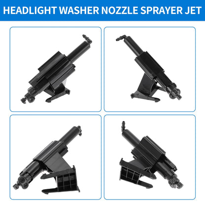 Front Driver Side Headlight Washer Nozzle for Ford Focus (2012-2018)