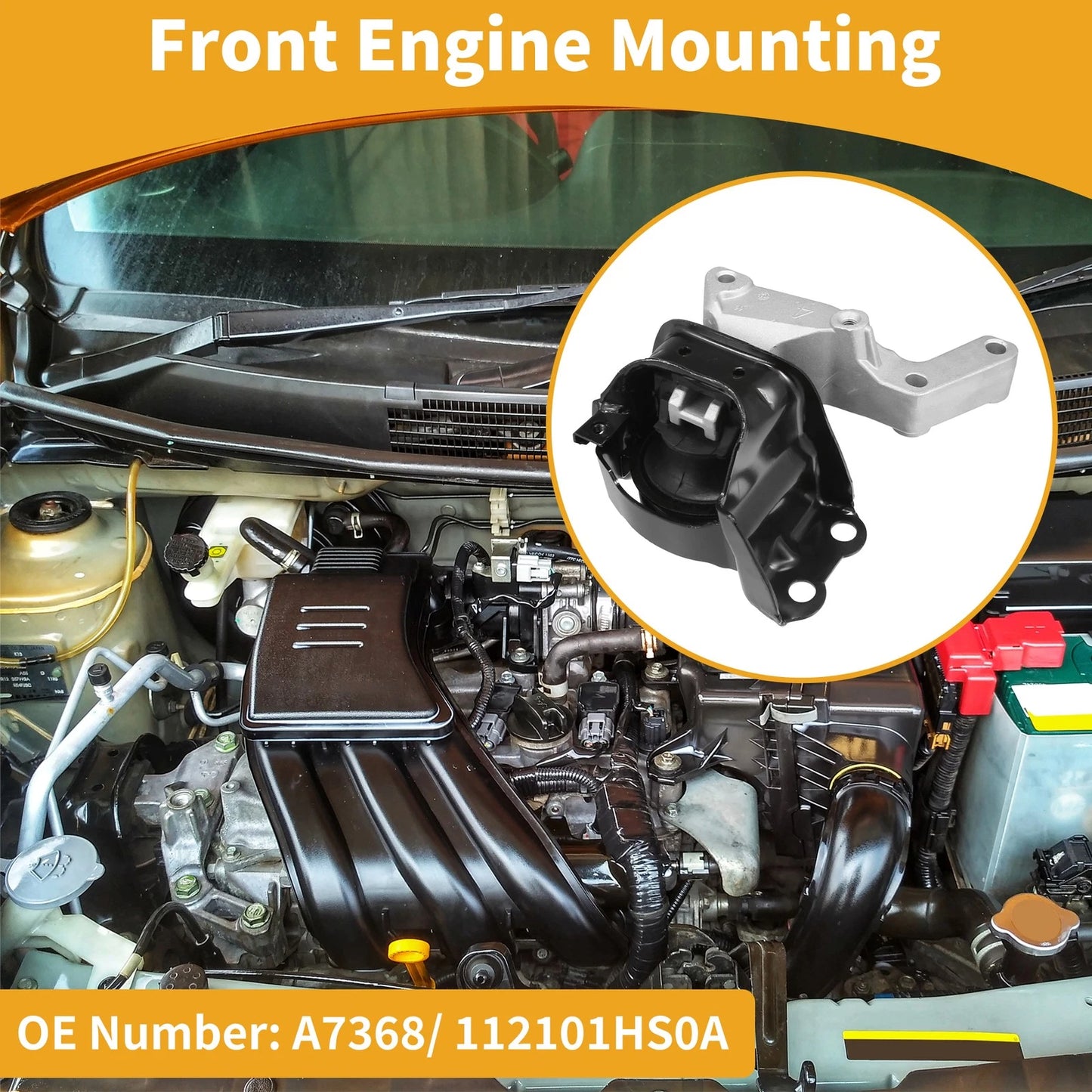 Front Right Torque Strut for Nissan Versa (2012-2019)