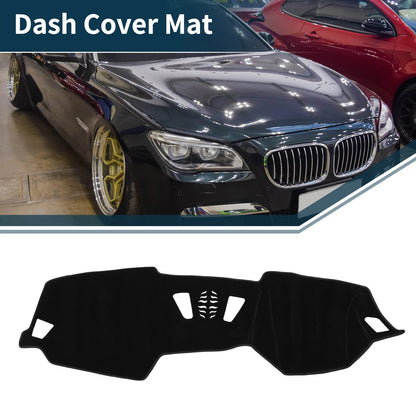 Dashboard Cover Mat for BMW 4 Series (2021) - Sun Protector Pad Black