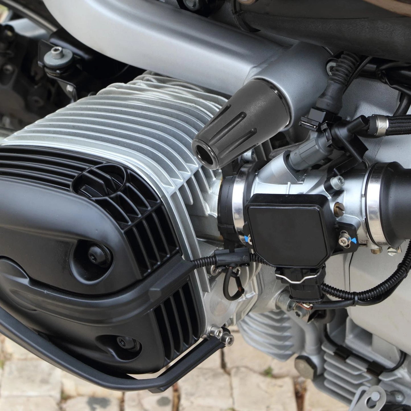 Frame Slider Crash Protector Guard Black for Motorcycle