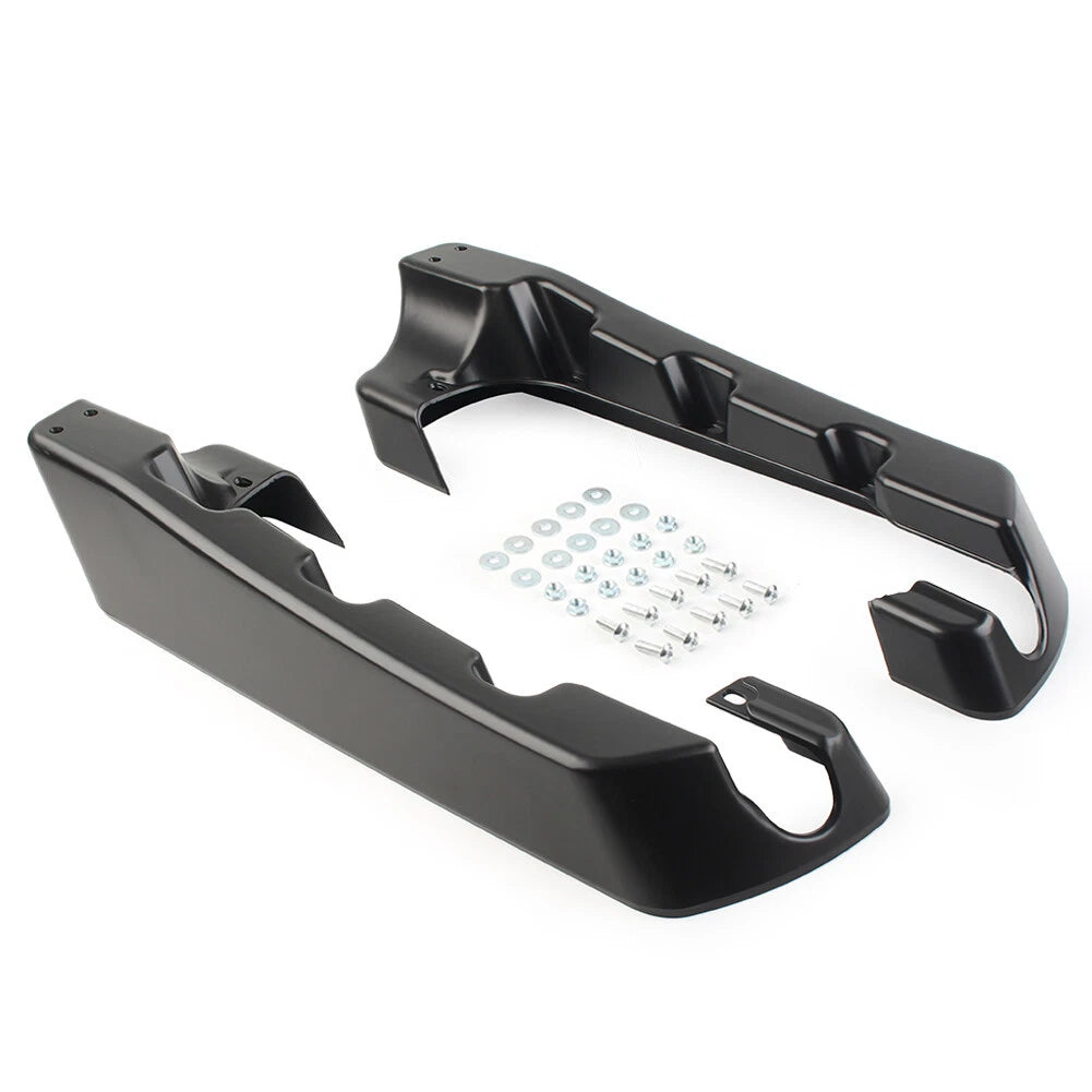 4" Hard Stretched Saddlebag Extensions for Harley Touring Road King (2014-2022)