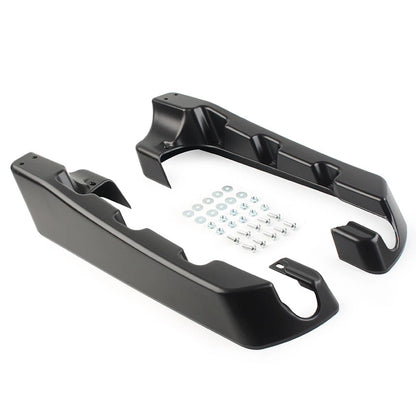 4" Hard Stretched Saddlebag Extensions for Harley Touring Road King (2014-2022)