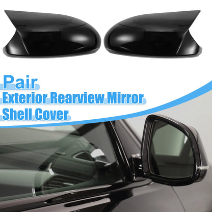 Rear View Mirror Cover Shells for BMW - Bright Black (No specific years)