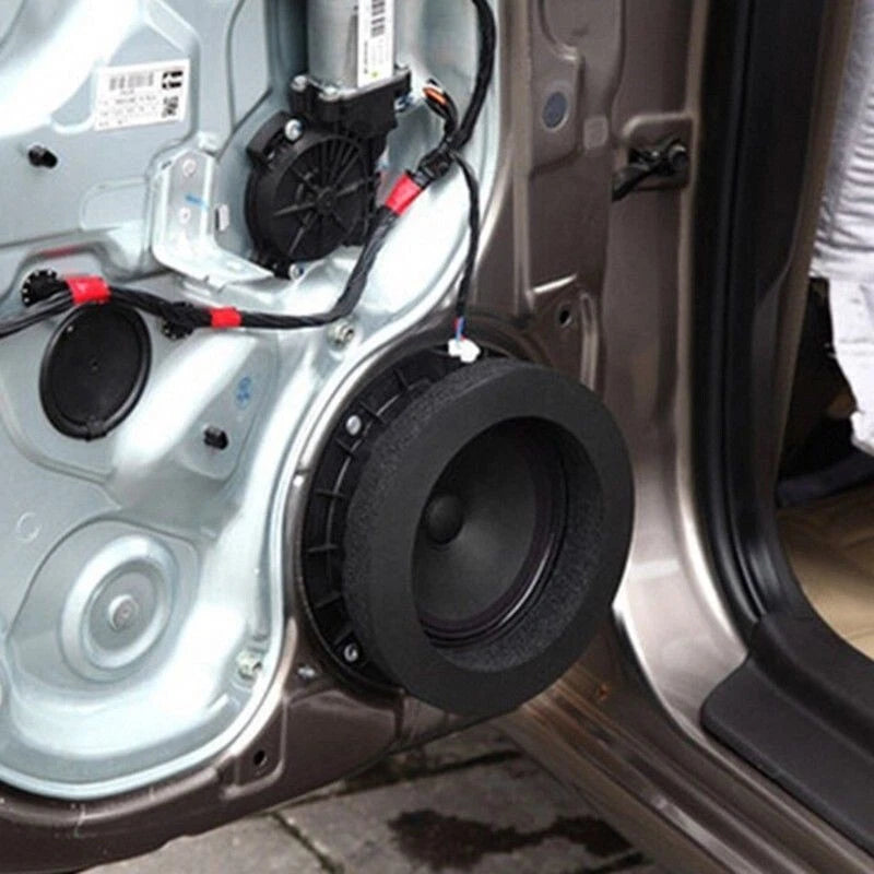 1 x Car Door Speaker Bass Foam Pad Noise Accessories Cotton for Car
