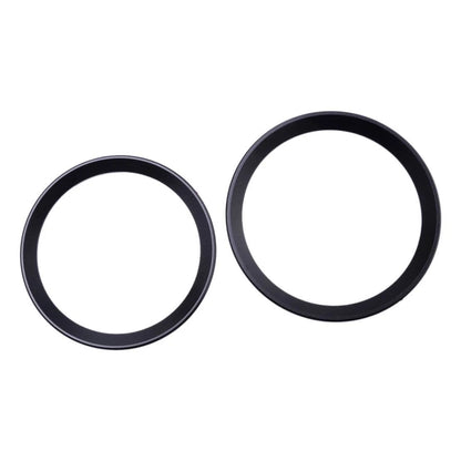 Front & Rear Logo Surrounding Ring Covers 82mm & 74mm for BMW 3 Series