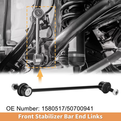 Front Stabilizer Sway Bar Links for Fiat Qubo (2008-2020)