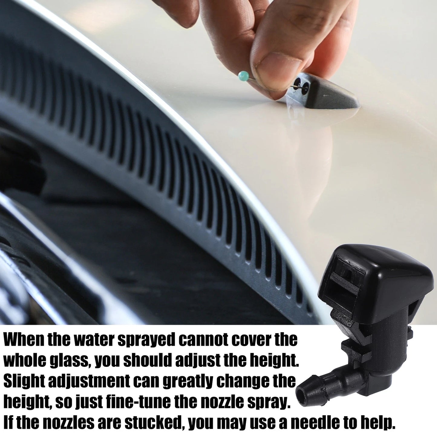 Windshield Washer Nozzle Spray for Ford Edge (2015-2023)