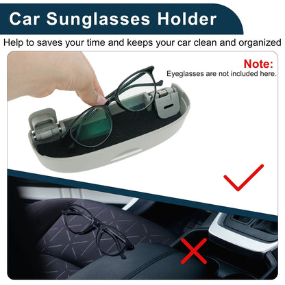 Sunglasses Case for Ford Kuga 3 MK3 ST-Line (2020-2025) - Grey 1 Set