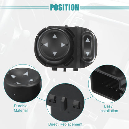 Power Rear View Mirror Switch Remote Control for Chevrolet Malibu (2004-2008)