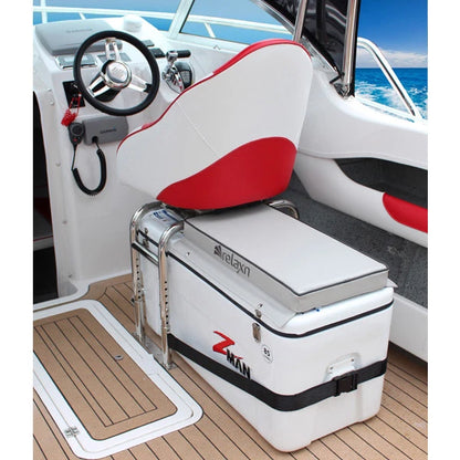 Relaxn Space Frame Pro 500 Boat Pedestal Seat Base Adjustable Stainless Steel