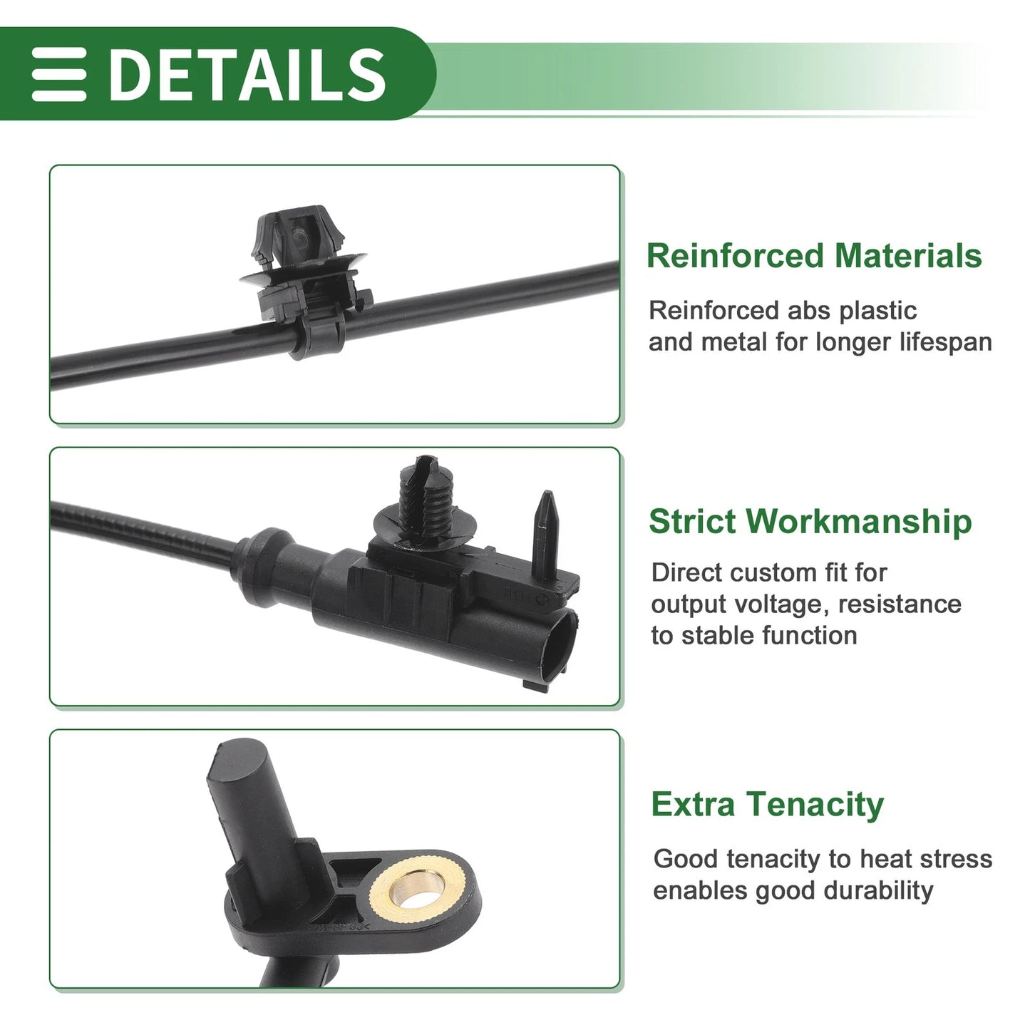 ABS Wheel Speed Sensor for Infiniti FX50 Rear Left