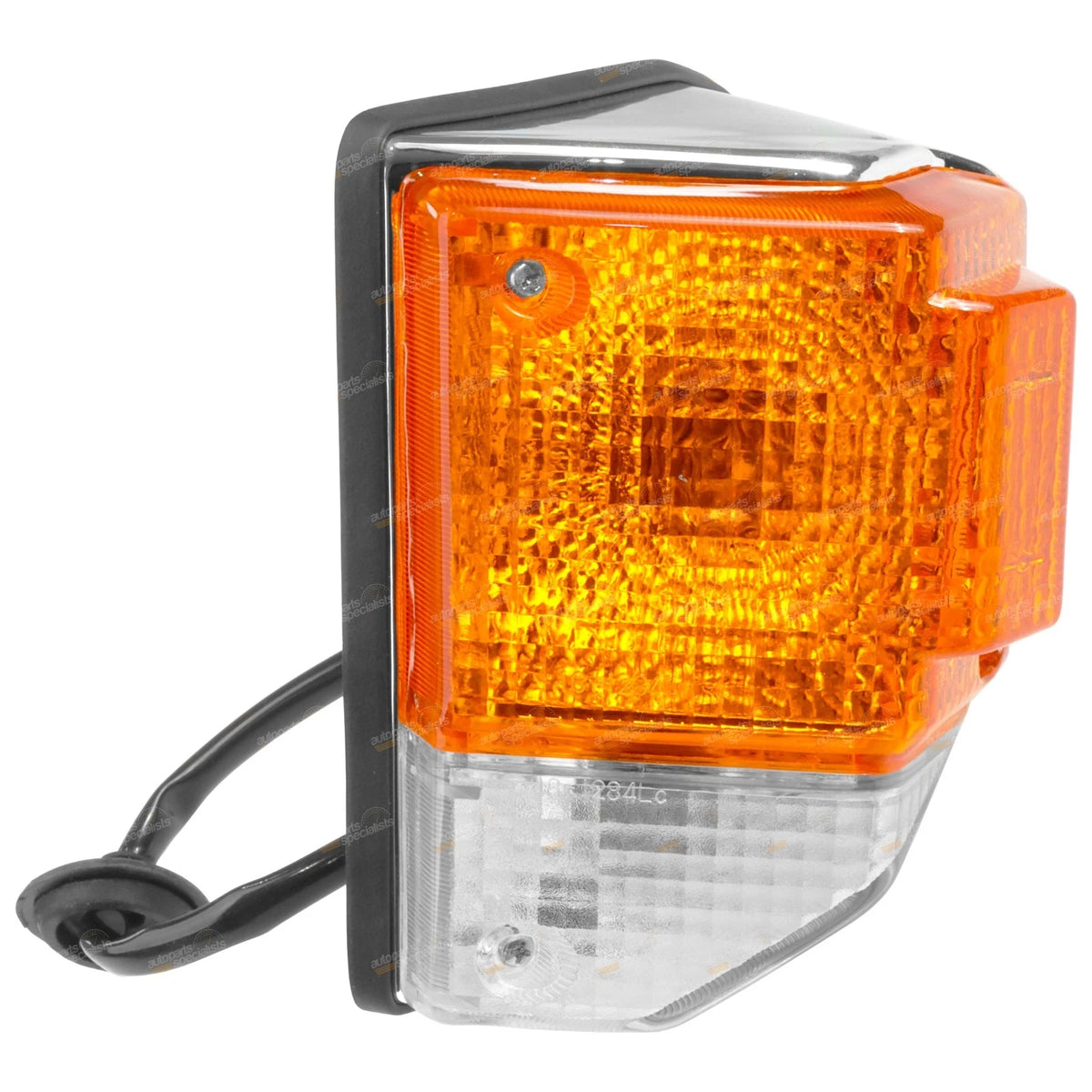 LH Front Chrome Corner Light LHS for Toyota Landcruiser Bundera (1984–1999)