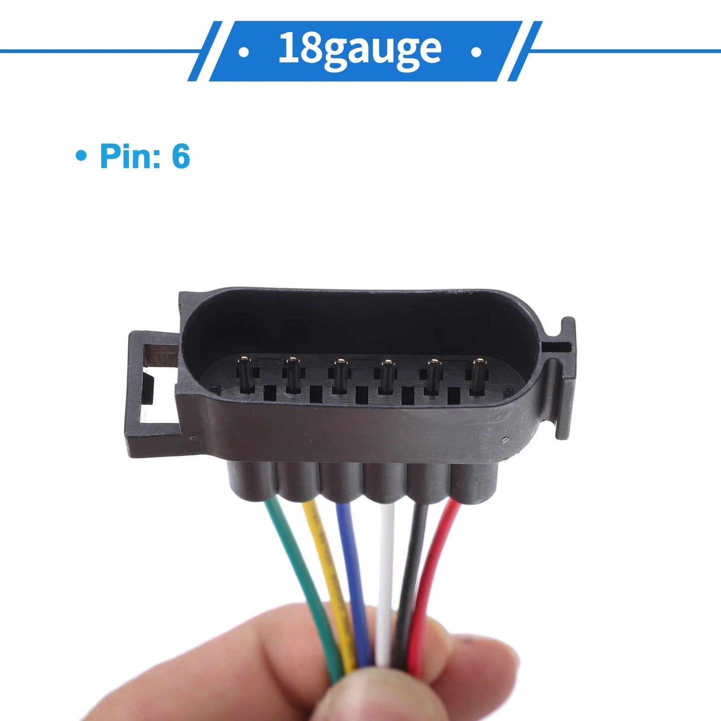6 Pin Accelerator Pedal Position Sensor Connector for Ford Focus (2003-2008)