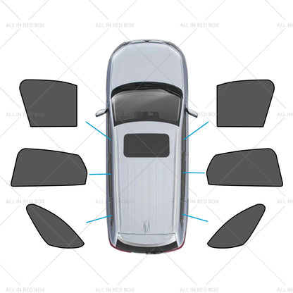 6 x Magnetic Sun Shades for Mazda CX-3 (2015-Current)