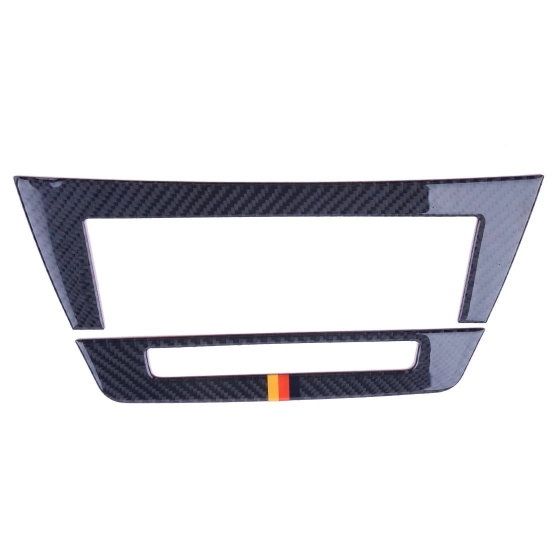 Carbon Fiber Central Control Panel Decal for Mercedes Benz W204 (2010-2013)