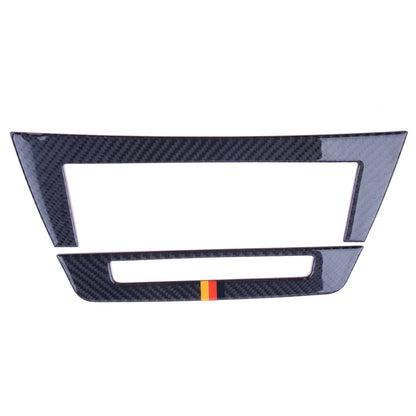 Carbon Fiber Central Control Panel Decal for Mercedes Benz W204 (2010-2013)
