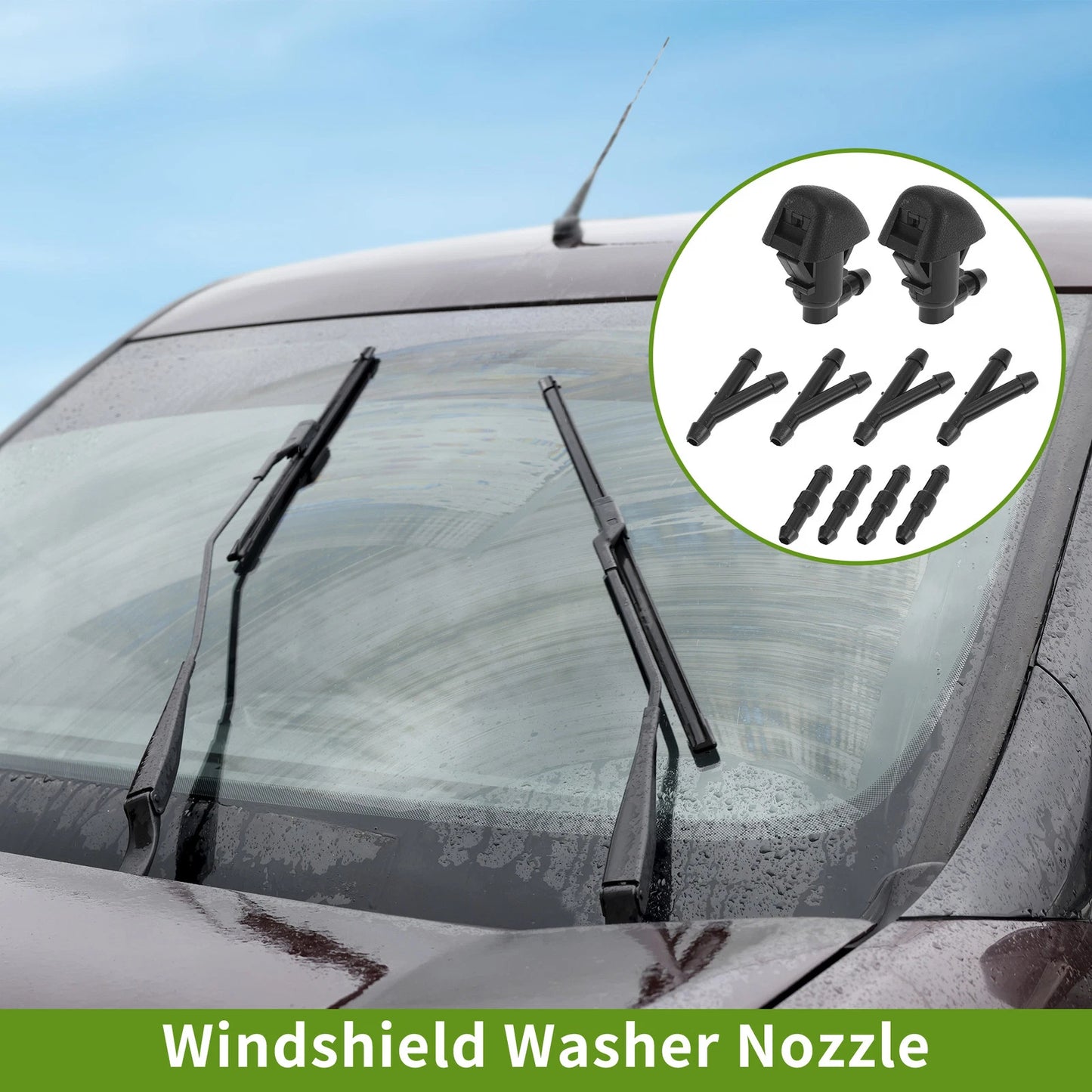 Windshield Washer Nozzle & Hose for Honda
