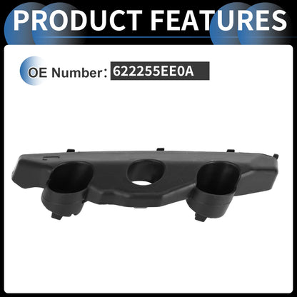 Left Front Bumper Retainer Bracket for Nissan Versa (2020-2024)
