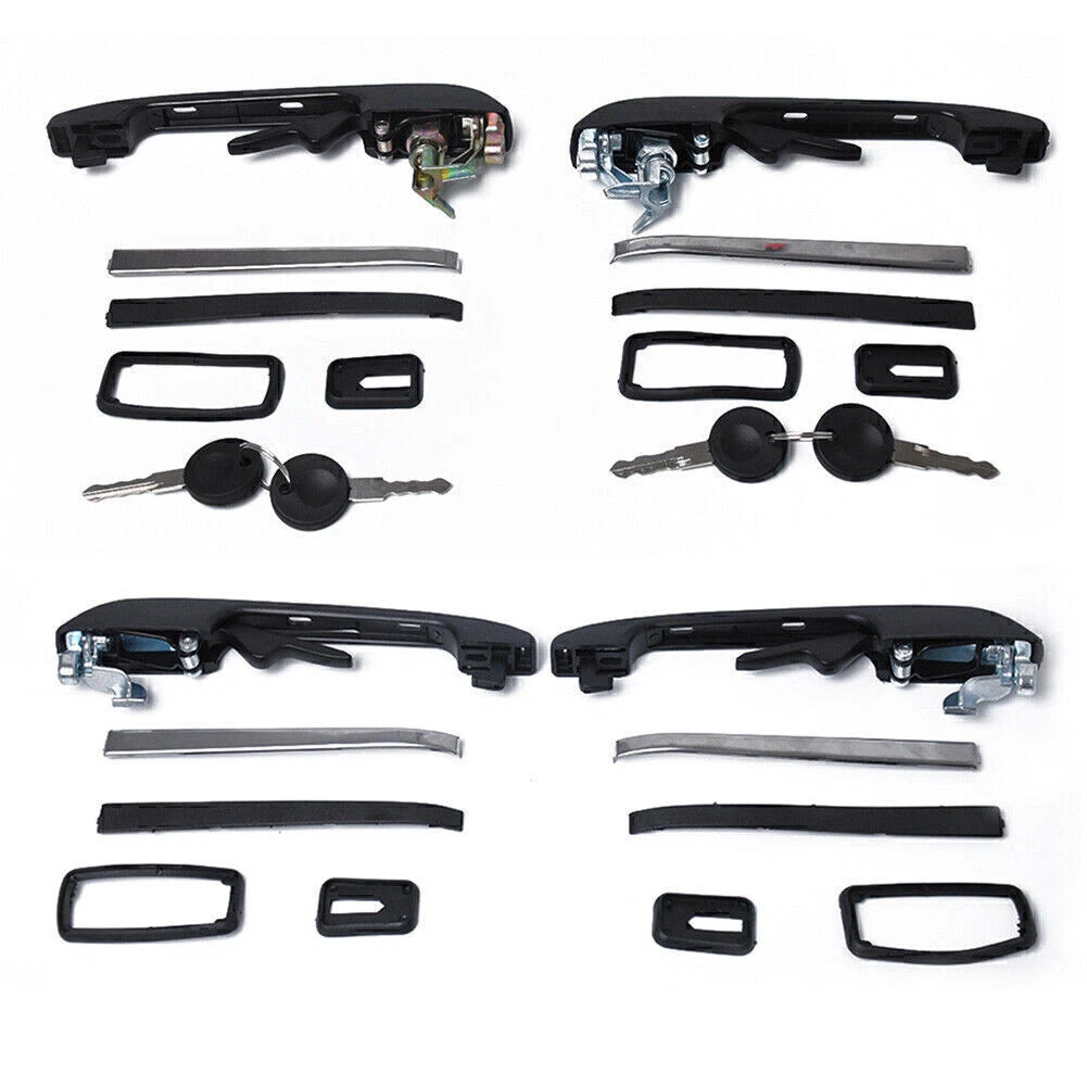 Front Rear L+R Door Handles for VW Passat Jetta Golf Mk1 Mk2 (1974-1994)