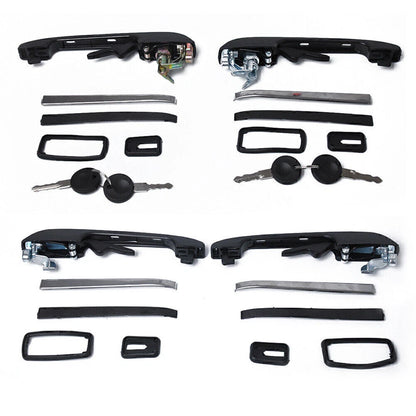 Front Rear L+R Door Handles for VW Passat Jetta Golf Mk1 Mk2 (1974-1994)