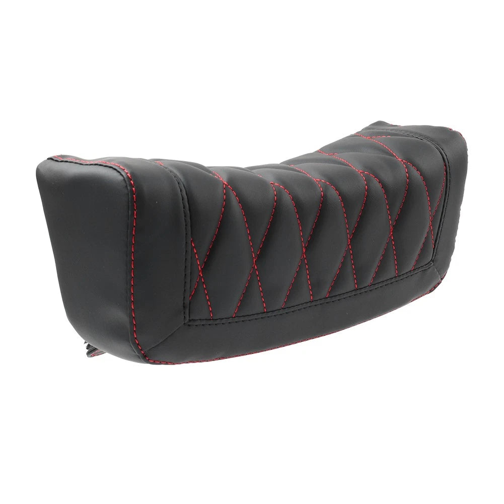 Rear Seat Trunk Filler Pad for Indian Chieftain (2014-2020) Black/Red
