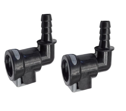 Drive Lube Monitor Connector for MerCruiser, Quicksilver, Elbow Fitting
