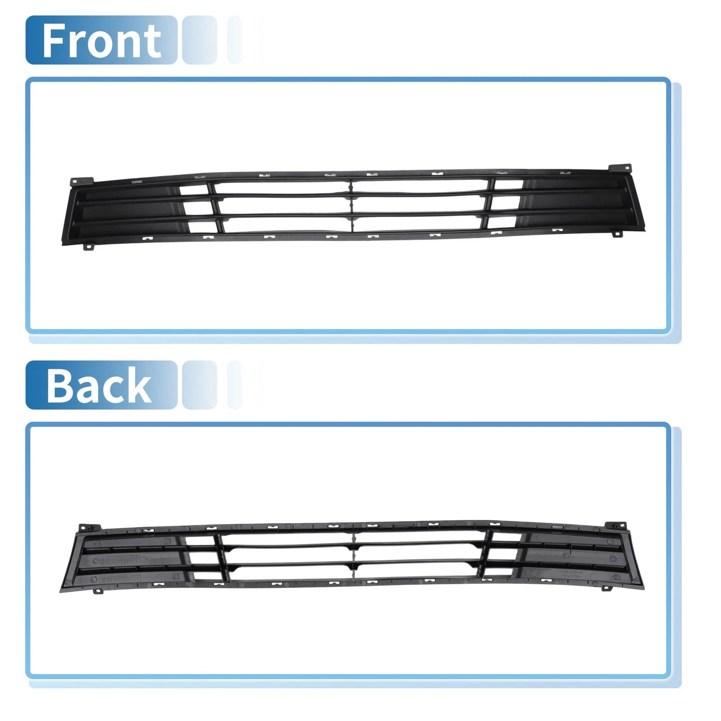 Lower Front Bumper Grille for Hyundai Elantra (2008-2010)
