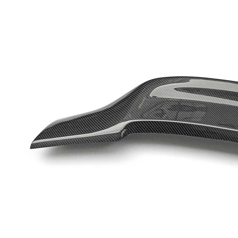 For Benz E Class W207 2011-2016 R Style Carbon Fiber Rear Trunk Wing Spoiler Lip