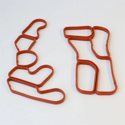 Engine Oil Filter Housing Gasket Seal Kit for Mercedes-Benz M272 (2004-2015)