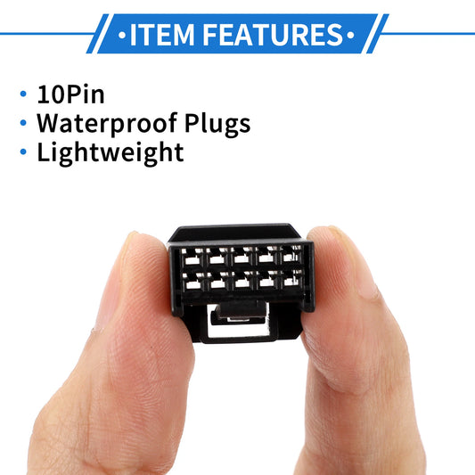 10 Pin Navigation Power Cable Connector for Toyota Lexus (No. 9098012C39)