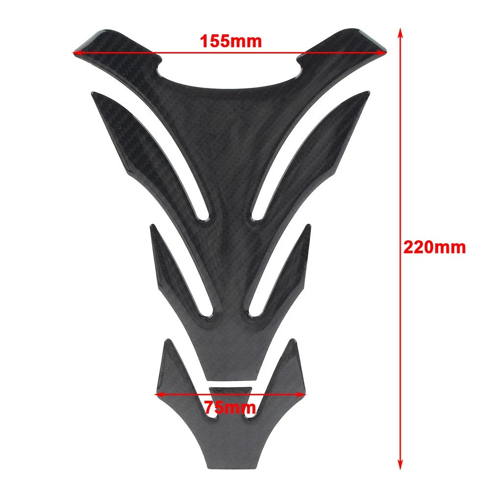 Carbon Fiber Tank Decal Protector Pad for Yamaha YZF-R1 (2002-2023)