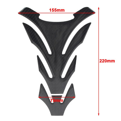 Carbon Fiber Tank Decal Protector Pad for Yamaha YZF-R1 (2002-2023)