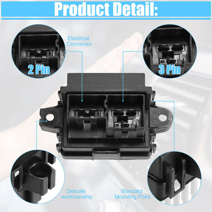 HVAC Blower Motor Resistor for Chevy Suburban 2500 (2007-2013)