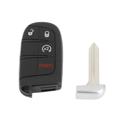 Key Fob Shell Case for Jeep Renegade 2015-2018 (2 x Key Buttons)