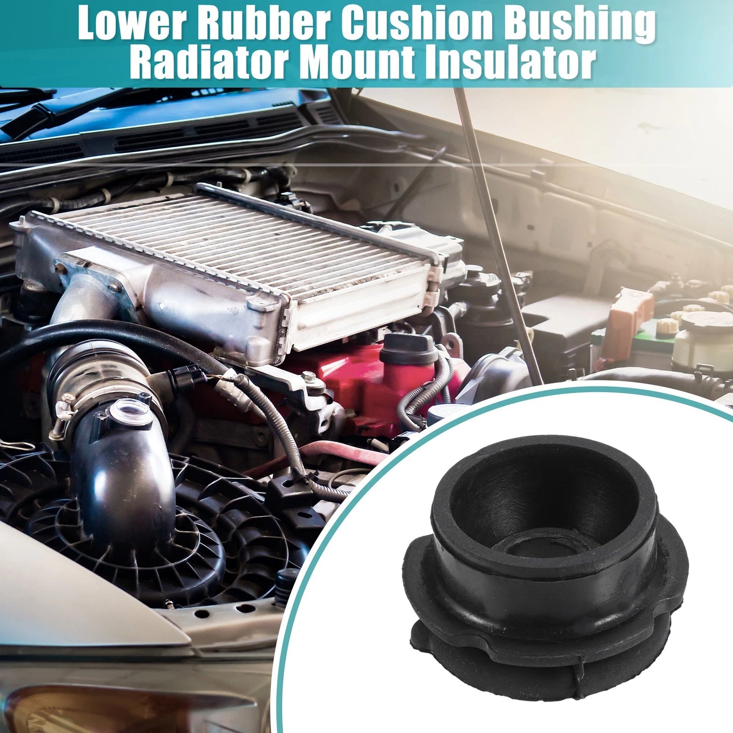 2 x Lower Radiator Mount Insulators for Toyota Avalon (2013-2018)