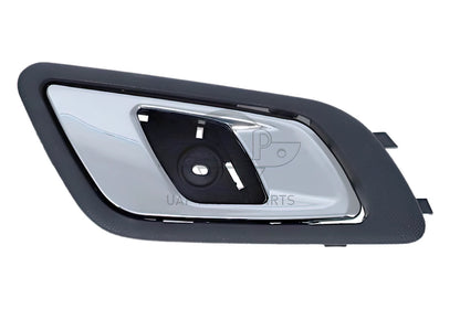 Chrome Lever Black Housing Rear Right Inner Door Handle for Ford Ranger (2011-2020)