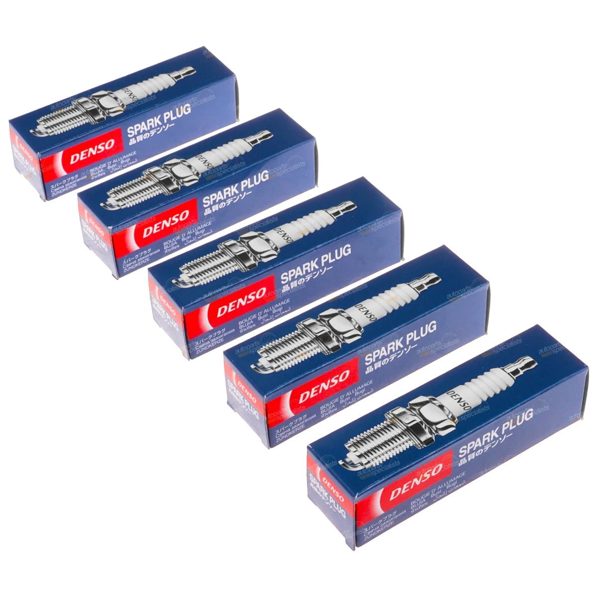 5 x  Nickel Spark Plugs for Audi 200T C3 (1985-1991)