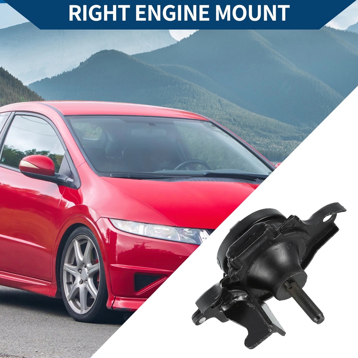 Right Engine Motor Mount for Honda Fit 1.5L (2007-2008)