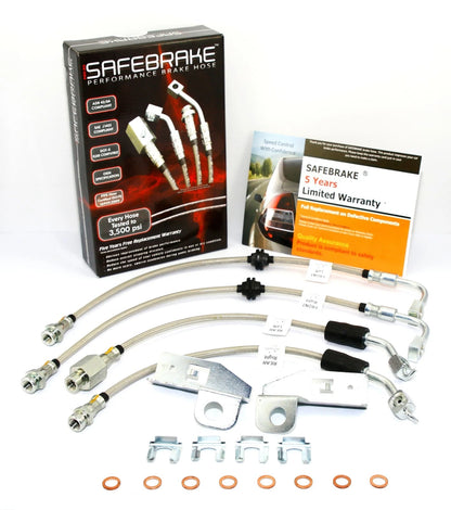Brake Line Kit for Falcon AU 2/3 Wagon/Ute (BA/BF Front, Standard Rear) (2002-2006)