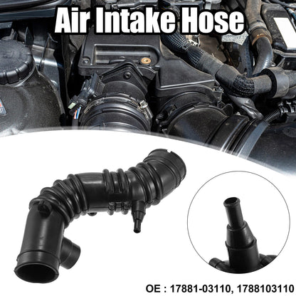 Engine Air Intake Hose / Pipe Tube for Toyota Camry Rubber Black