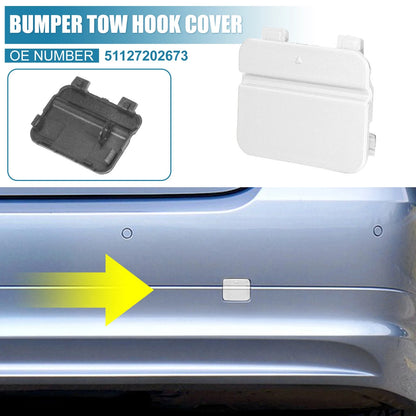 Rear Bumper Tow Hook Cover for BMW 3 Series E90 E91 (2009-2012) White