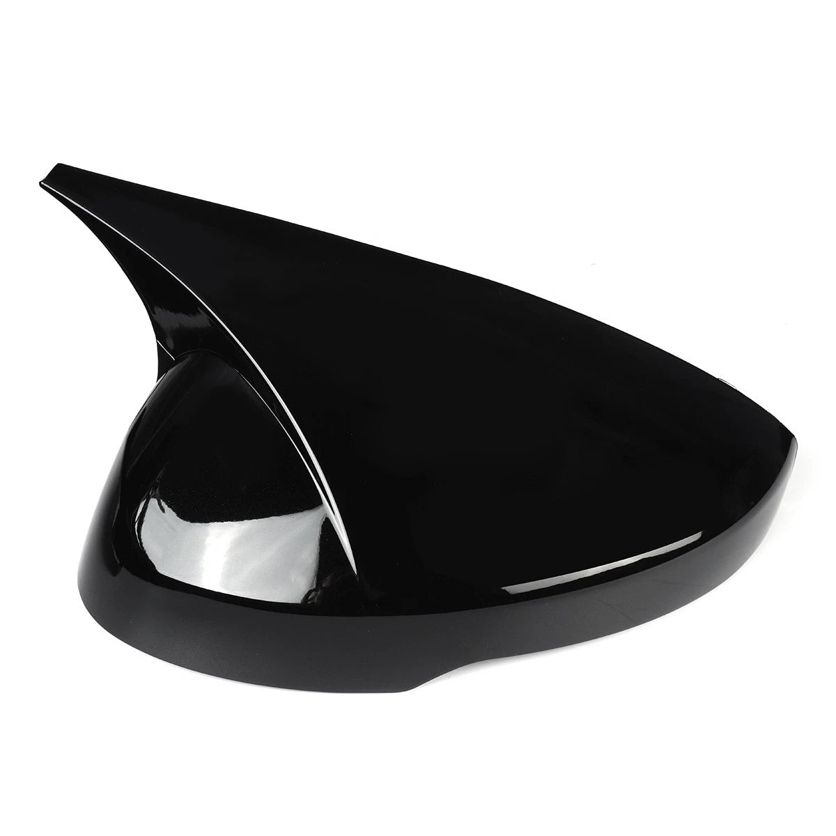 Pair / Black Side Rear View Mirror Cover Cap for Honda Civic (2022–2025)
