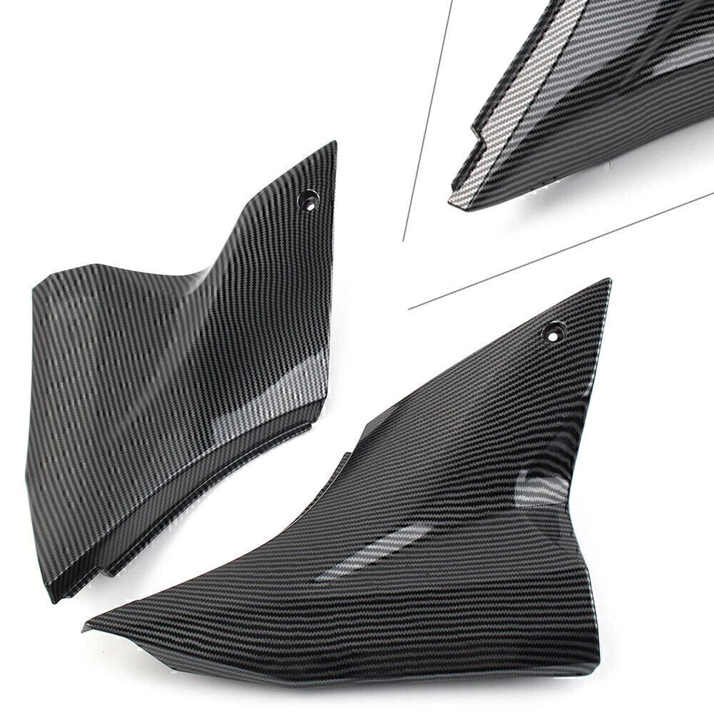 Carbon Fiber ABS Gas Tank Side Trim Covers for KAWASAKI Ninja ZX10R (06-07)