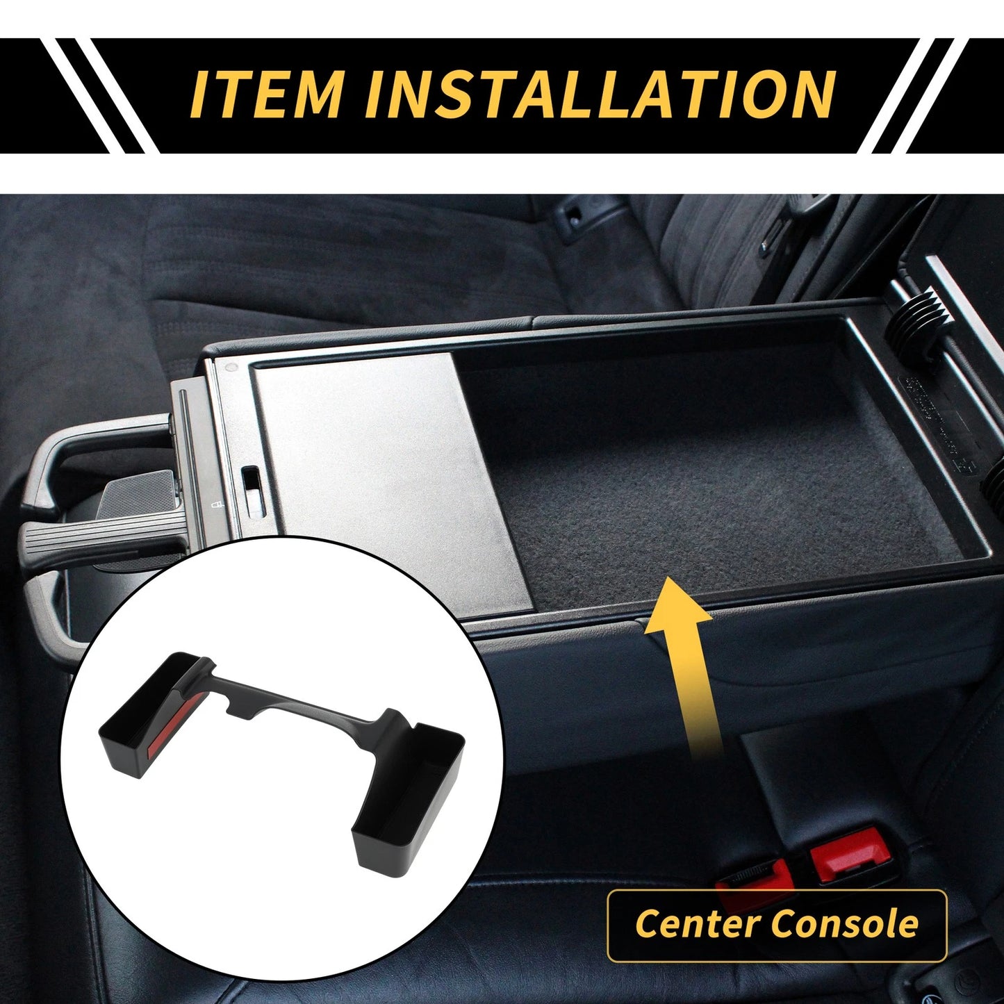 Center Console Gear Shift Organizer Tray for Jeep Wrangler JK JKU (2011-2018)
