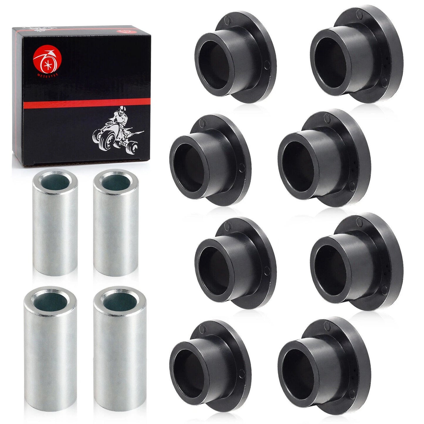 Front Shock Bushing Sleeve Kit for Polaris Ranger Diesel HST Brutus XD (2010–2014)