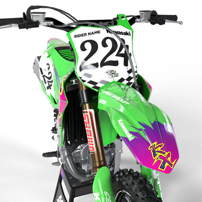 Custom Sticker Kit for Kawasaki KLX 140 (2008-2018) Junction Style Decals