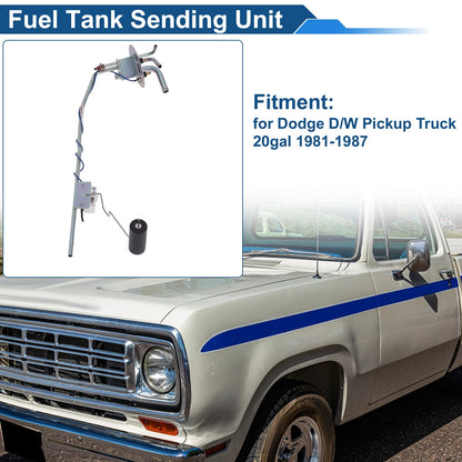 Fuel Level Sending Unit for Dodge D/W Pickup Truck 20gal (1981-1987)
