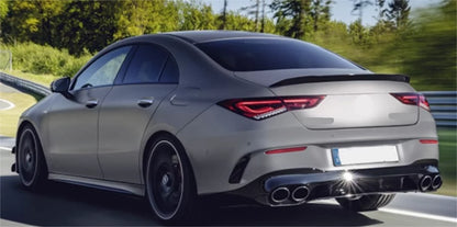 Rear Trunk Glossy Black Spoiler Wing for Mercedes-Benz CLA-Class (2020-2023)